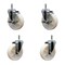Service Caster 5'' Nylon Wheel Swivel 7/16'' Grip Ring Stem Caster Set 2 Brakes, 4PK SCC-GR20S514-NYS-TLB-716138-2-S-2 - alternate 1